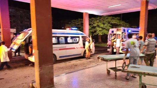 Tres personas heridas en un choque en Manicaragua, una permanece en estado grave