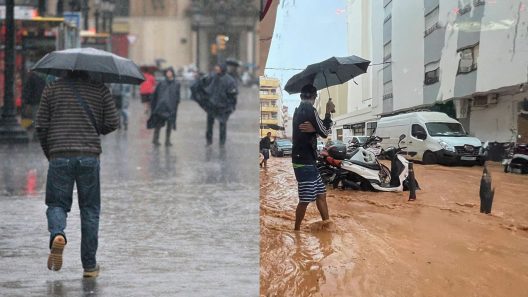 La borrasca Francis marcará el inicio de 2026 con lluvias, viento y bajada de temperaturas en gran parte de España