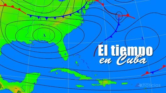 Nublados y chubascos aislados marcarán la Nochebuena en la costa norte oriental de Cuba