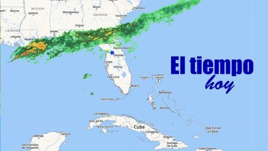 El tiempo hoy en Cuba y la Florida: pocas lluvias en la Isla y un frente frío activo en la península