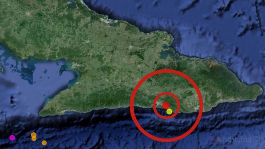 Nuevo sismo registrado en el oriente de Cuba, esta es la actividad sísmica en Santiago
