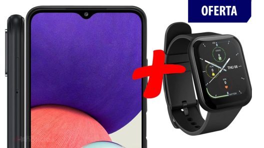 Se extiende hasta el 31 de diciembre la oferta del Samsung A22 con reloj inteligente incluida