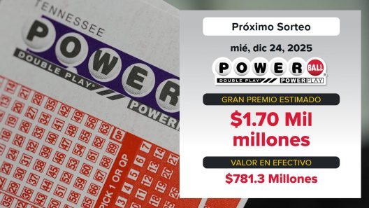 Powerball pone en juego 1.700 millones de dólares en el sorteo de Navidad