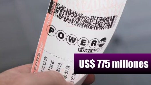 Powerball sube a 775 millones para el sorteo de este miércoles 3 de diciembre