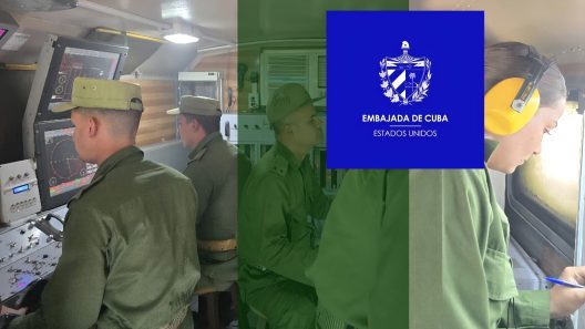 Mensaje de la Embajada de Cuba en los Estados Unidos