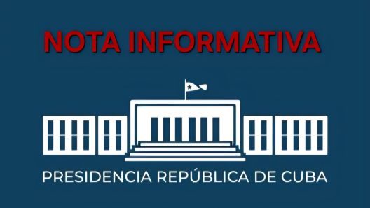 Comunicado de la Presidencia de Cuba sobre una falsa suspensión general de actividades
