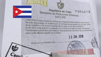 ¿Cuánto costará hacer un poder en un consulado cubano desde el 1 de octubre?
