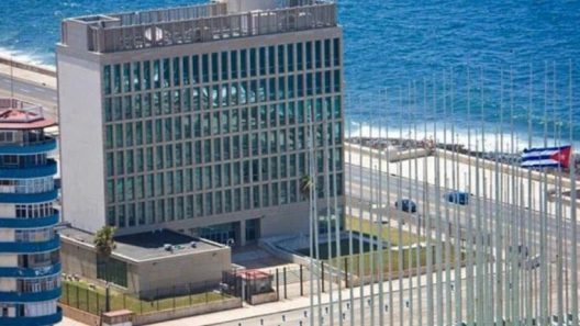 Embajada de EE. UU. en La Habana replica polémicas palabras de Trump sobre Cuba