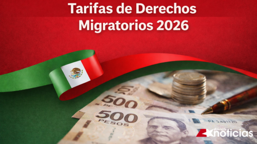 México aplica nuevas tarifas para visas y documentos migratorios en 2026