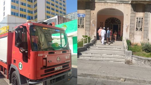 Caída desde un cuarto piso activa operativo de emergencia en La Rampa