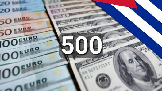 Otra vez en 500 pesos: Gran subida del dólar y el euro en las tasas de cambio hoy en Cuba