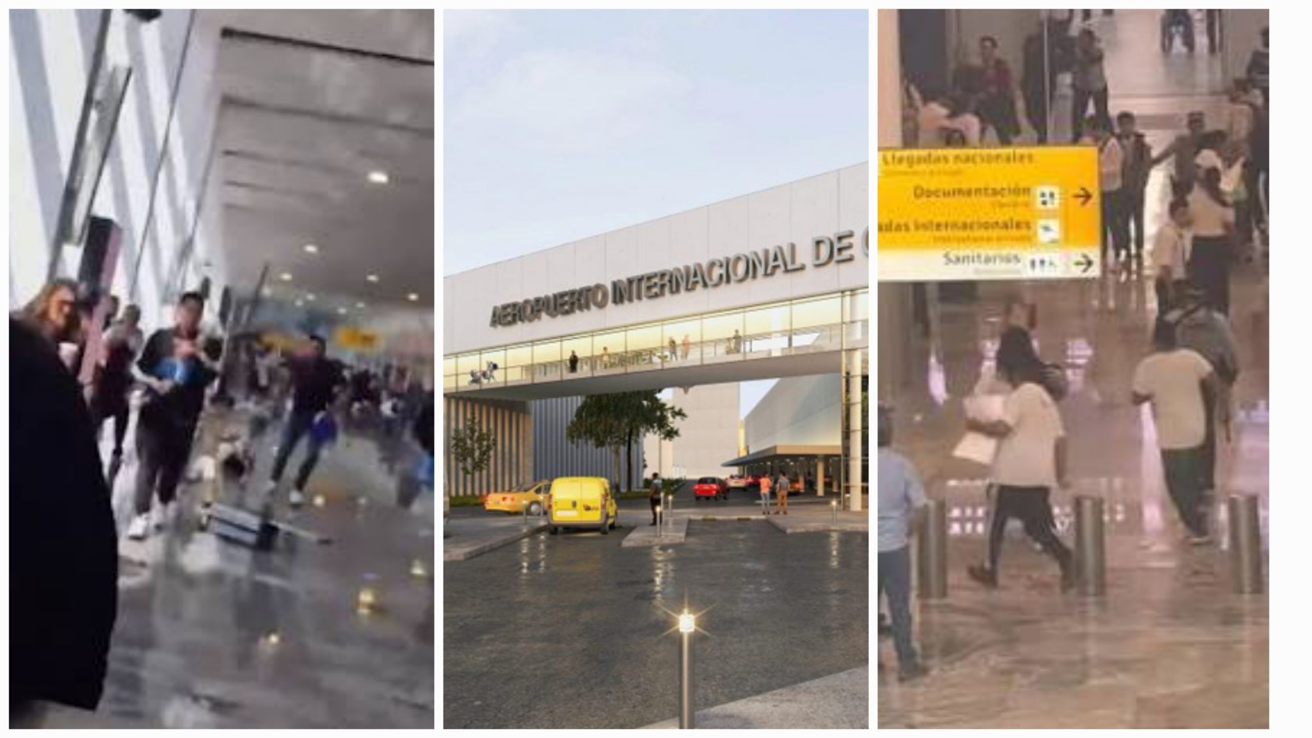 Reportan toma de aeropuerto en México tras abatimiento de jefe narco