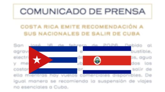 Costa Rica recomienda a sus ciudadanos salir de Cuba: “Abandonen la Isla mientras haya vuelos disponibles”