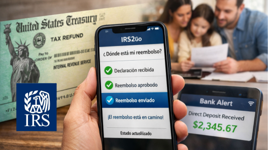 ¿Tu dinero cuando llega? Estas personas recibirán primero el reembolso o tax refunds del IRS en 2026