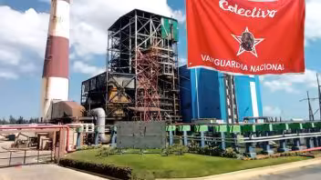 Central Termoeléctrica Antonio Guiteras celebra “Vanguardia Nacional” y desata críticas
