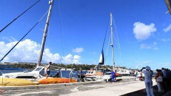 Llegan a La Habana los veleros del convoy Nuestra América tras días sin comunicación