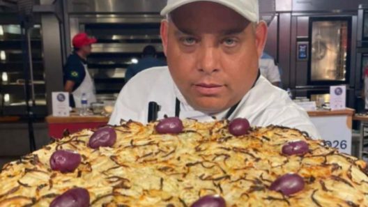 Pizzero cubano se corona campeón en Brasil con una fugazzeta perfecta