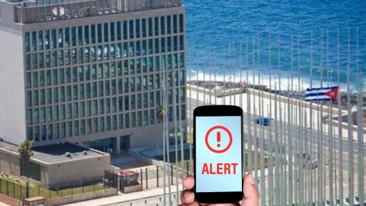 Embajada de Estados Unidos lanza alerta en La Habana para este fin de semana