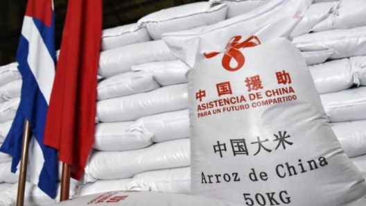 China completa envío de arroz a Cuba con la llegada de 15.600 toneladas a La Habana
