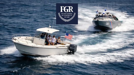 Nota informativa de la Fiscalía sobre tripulantes de lancha estadounidense interceptada en Cuba