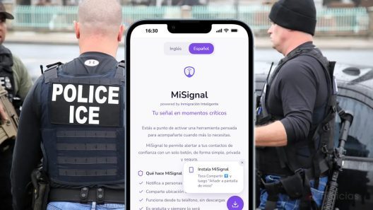 MiSignal, la app que alerta a tu familia si te detiene ICE en una redada