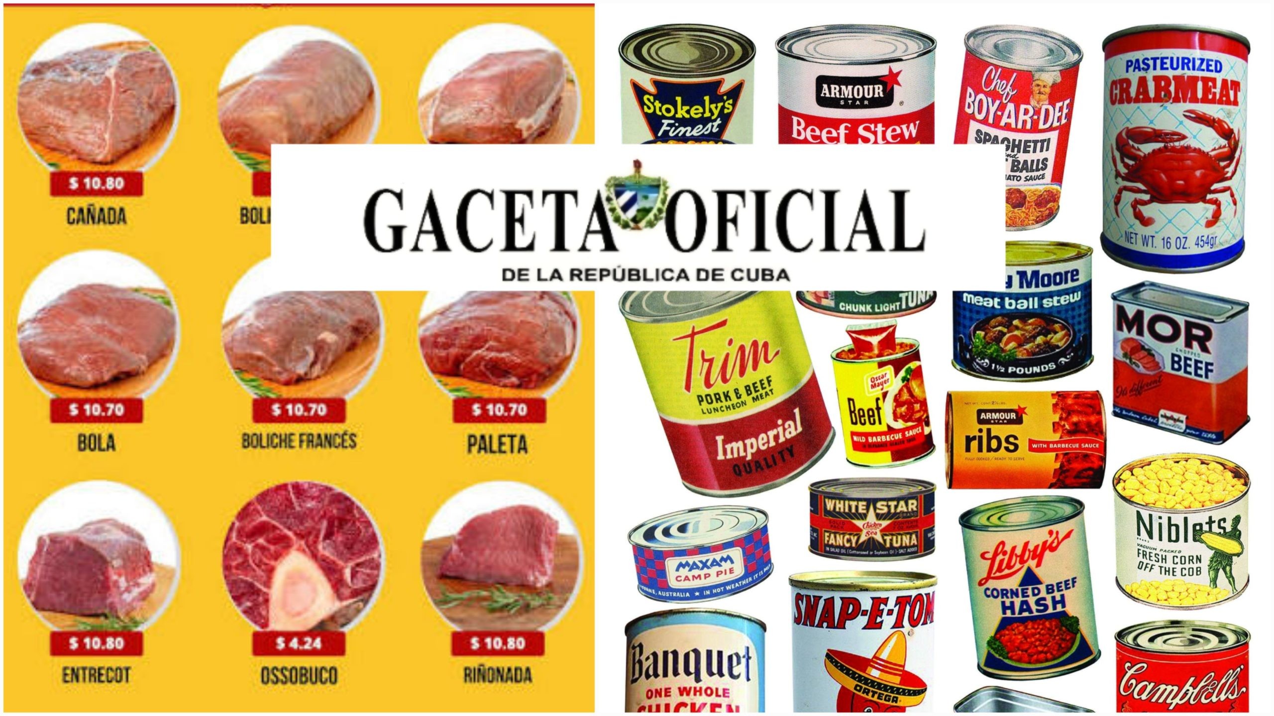 Carne, alimentos y otros productos: Gobierno cubano autoriza a empresa extranjera a importar como intermediaria en la isla