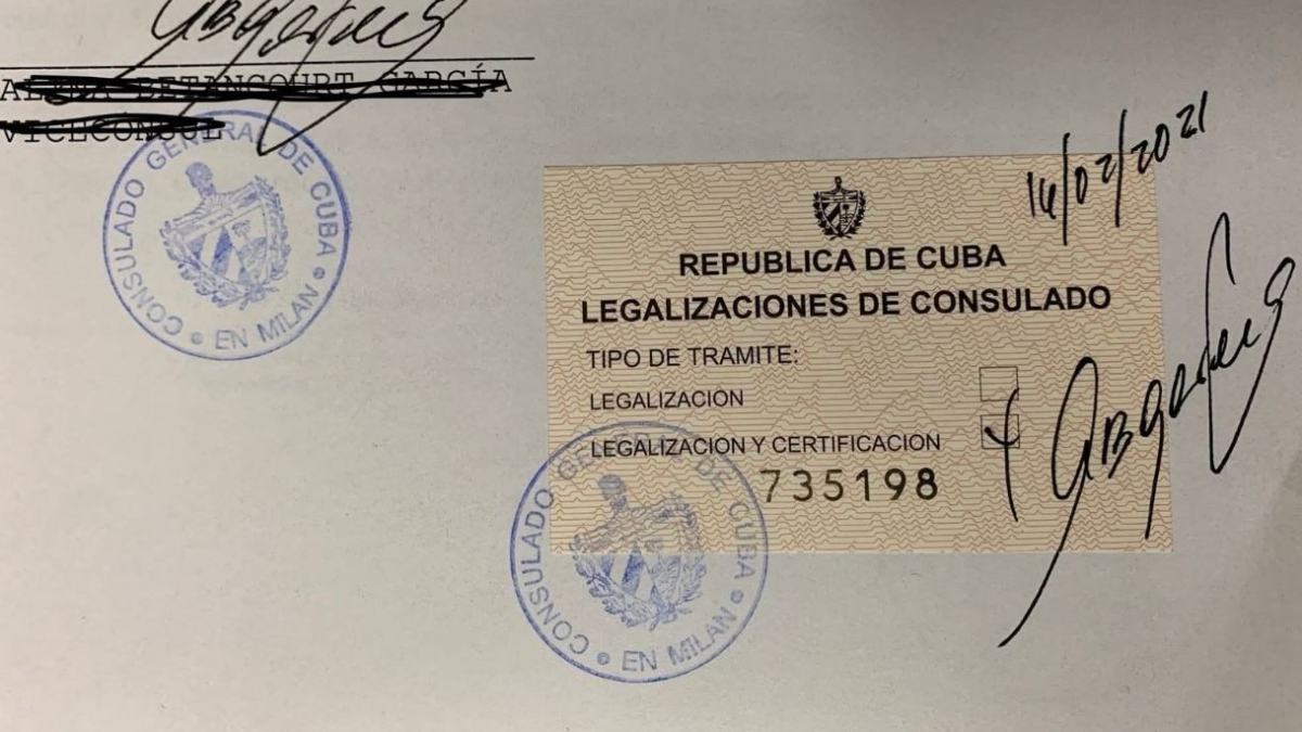 Injus Cuba eliminó la legalización de estos documentos consulares, según Bufetes