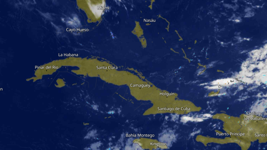 El tiempo en Cuba hoy: algunas lluvias desde Camagüey hasta Guantánamo