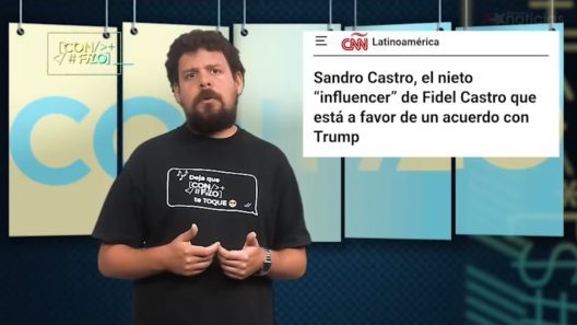 Censuran en “Con filo” un fragmento sobre Sandro Castro que Michel Torres difundió en redes