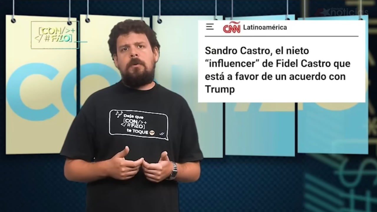 Censuran en “Con filo” un fragmento sobre Sandro Castro que Michel Torres difundió en redes