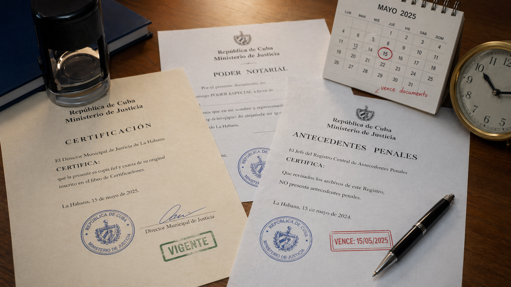 Documentos notariales y registrales en Cuba: ¿cuáles vencen y cuáles mantienen su validez?