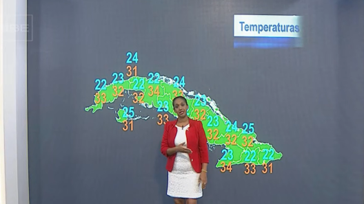 Calor y lluvias en el oriente marcarán el tiempo este martes en Cuba
