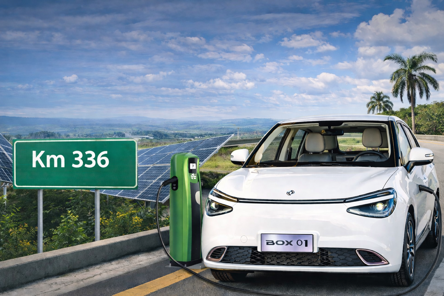 Anuncian 11 estaciones de carga solar para vehículos eléctricos en estas provincias de Cuba