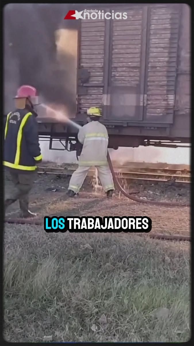 🚨🚆 EXPLOSIÓN EN TREN DEJA DOS FERROVIARIOS LESIONADOS EN CABAIGUÁN