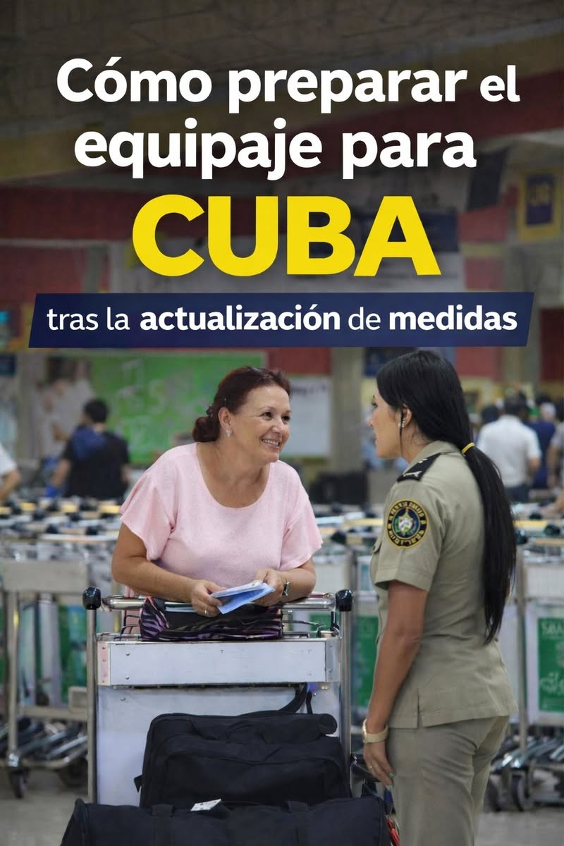 ✈️🧳Cómo preparar el equipaje para Cuba tras la actualización de medidas ✈️🇨🇺