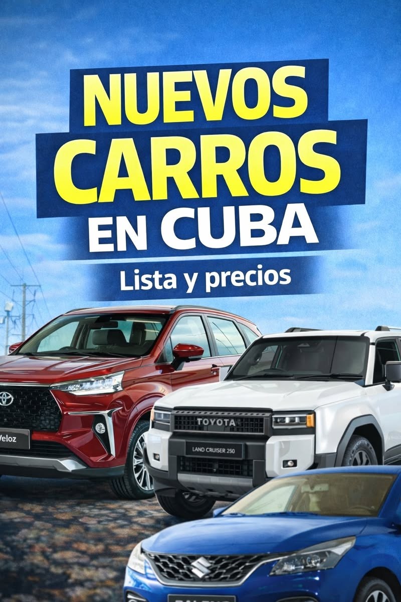 ¿Se venden Toyotas nuevos en Cuba? Mira la lista completa y sus precios