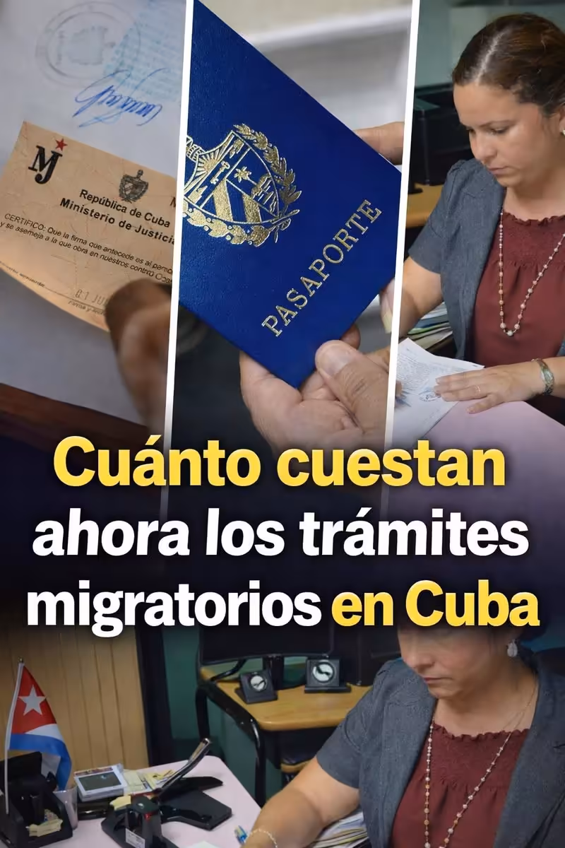 💰 ¿Sabes cuánto cuestan ahora los trámites migratorios en Cuba?