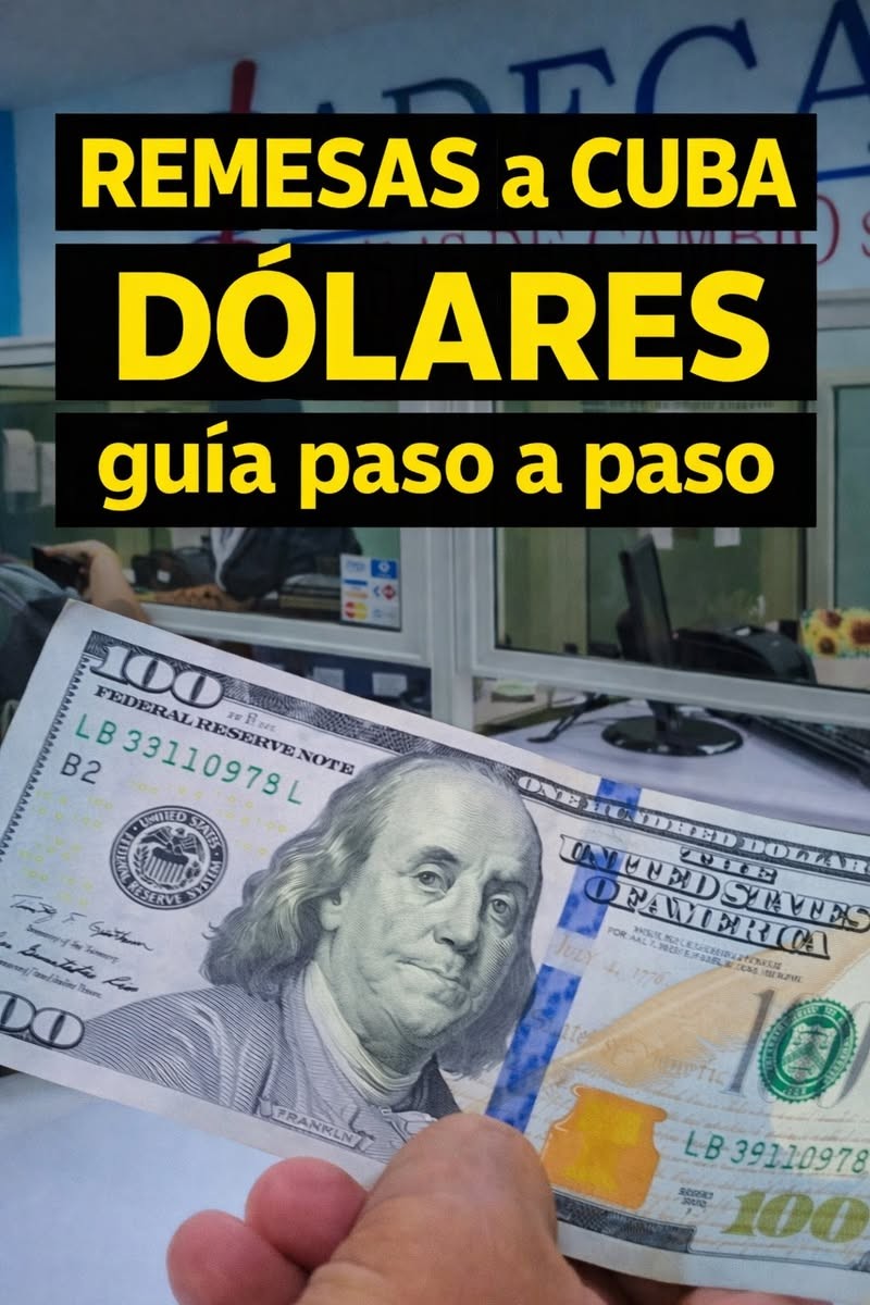 💵💰Atento y no cometas errores. Así se puede cobrar en DÓLARES las REMESAS a través de CADECA