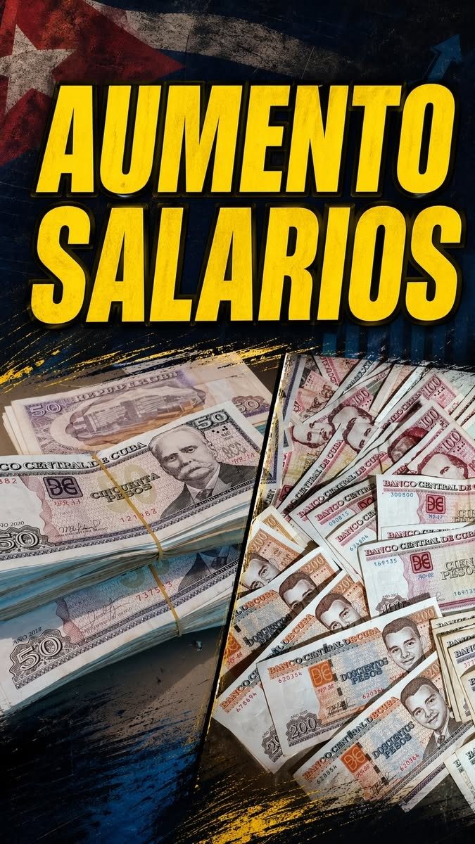 Aumento del salario estatal en Cuba
