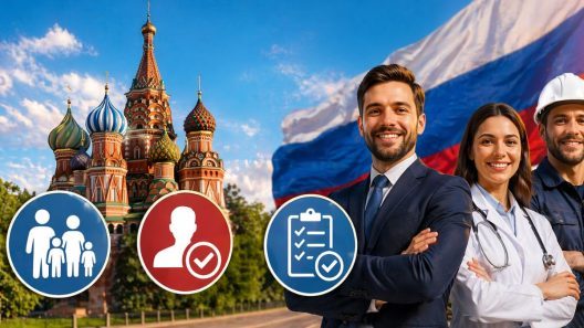 Rusia busca profesionales: perfiles admitidos, beneficios para la familia y cómo aplicar