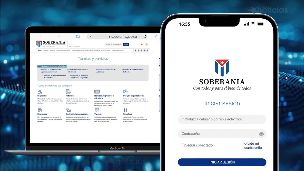 ¿Cómo crear una cuenta en Soberanía y acceder a los trámites digitales en Cuba?