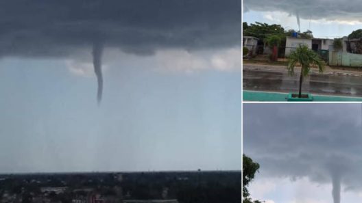 INSMET pronostica persistencia de tormentas en Cuba tras reportes de granizo y trombas