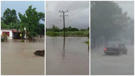 Tormenta local severa golpea el oriente de Cuba con lluvias intensas y vientos de unos 80 km/h