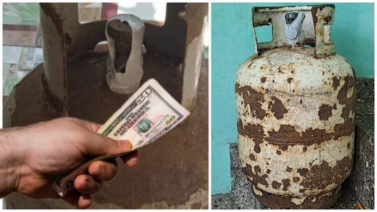Balitas de gas en «más de 50 dólares y llegan oxidadas y viejas»