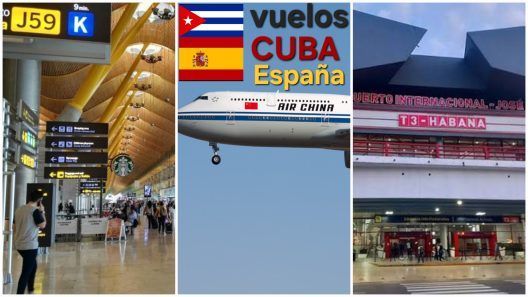 Air China también mantiene vuelos entre Madrid y La Habana, pero los precios se disparan