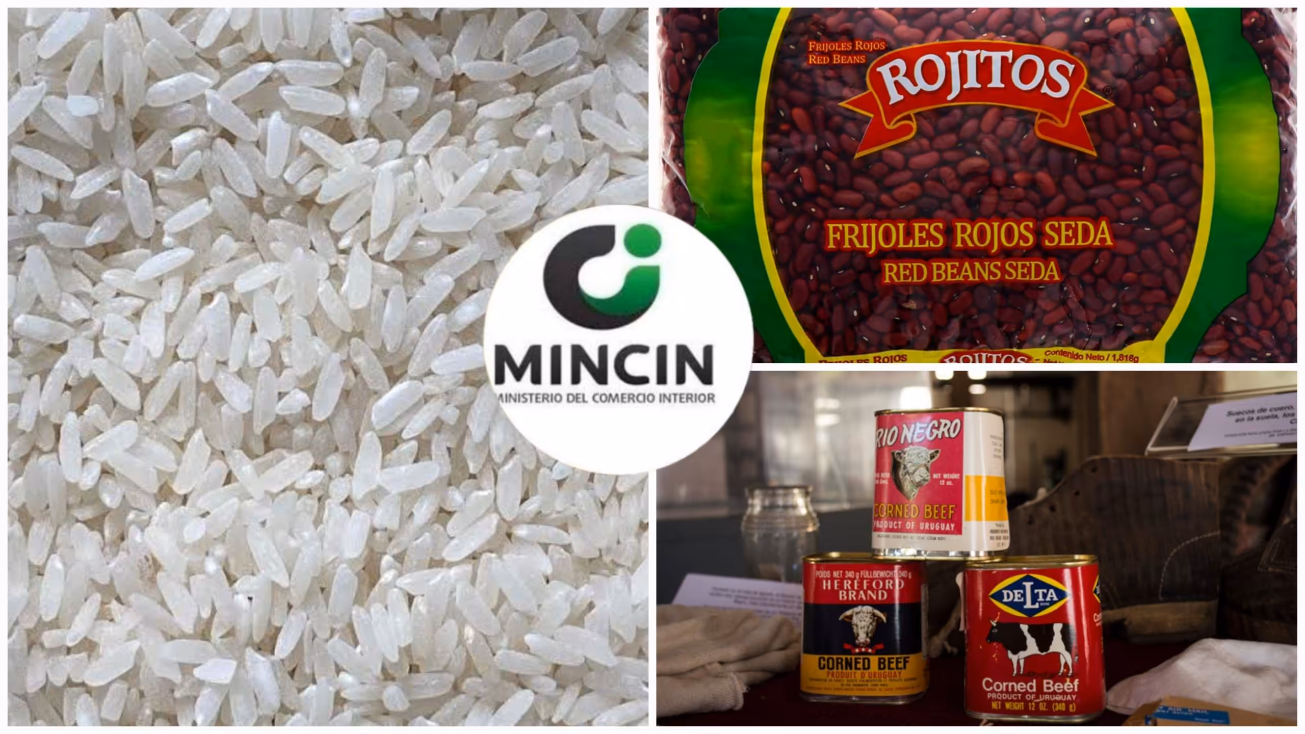 Canasta Básica: Información del MINCIN sobre distribución del arroz de la bodega y donaciones desde el extranjero