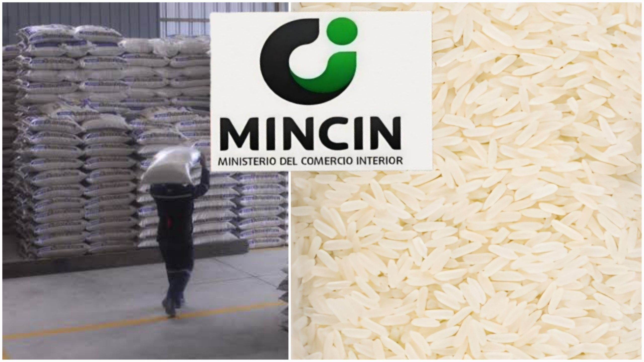 Información importante del MINCIN sobre el arroz