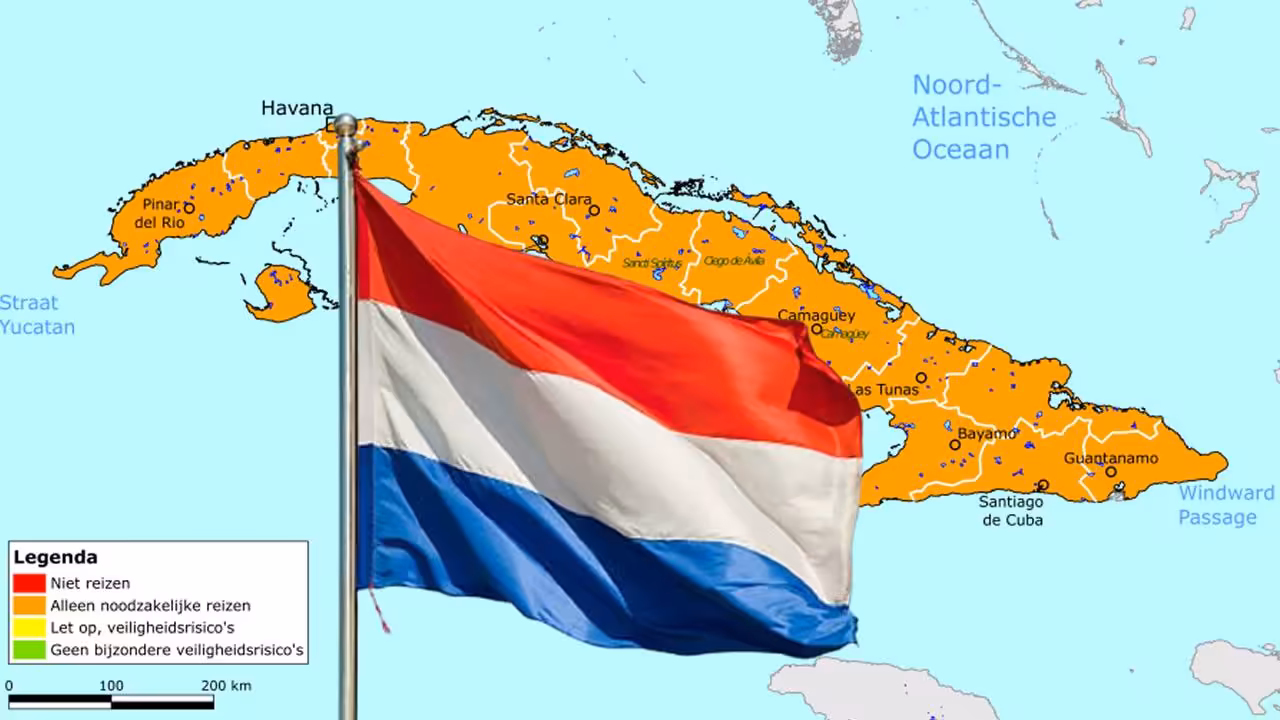 Alerta de viaje a Cuba: Países Bajos mantiene código naranja