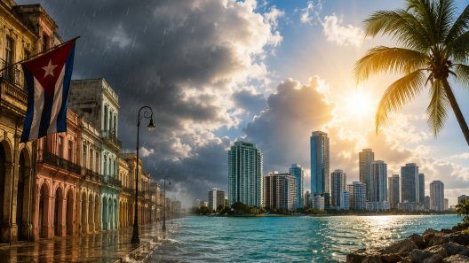 Cuba y Miami arrancan la semana bajo calor, humedad y riesgo de tormentas: así estará el tiempo este 25 de mayo