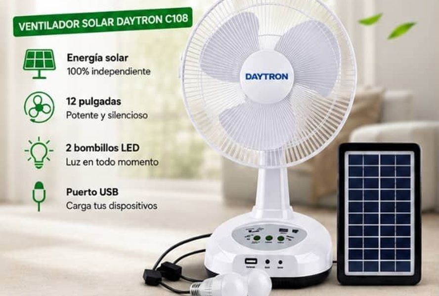 Cimex promociona ventilador recargable a 41 USD: compras desde el exterior de Cuba